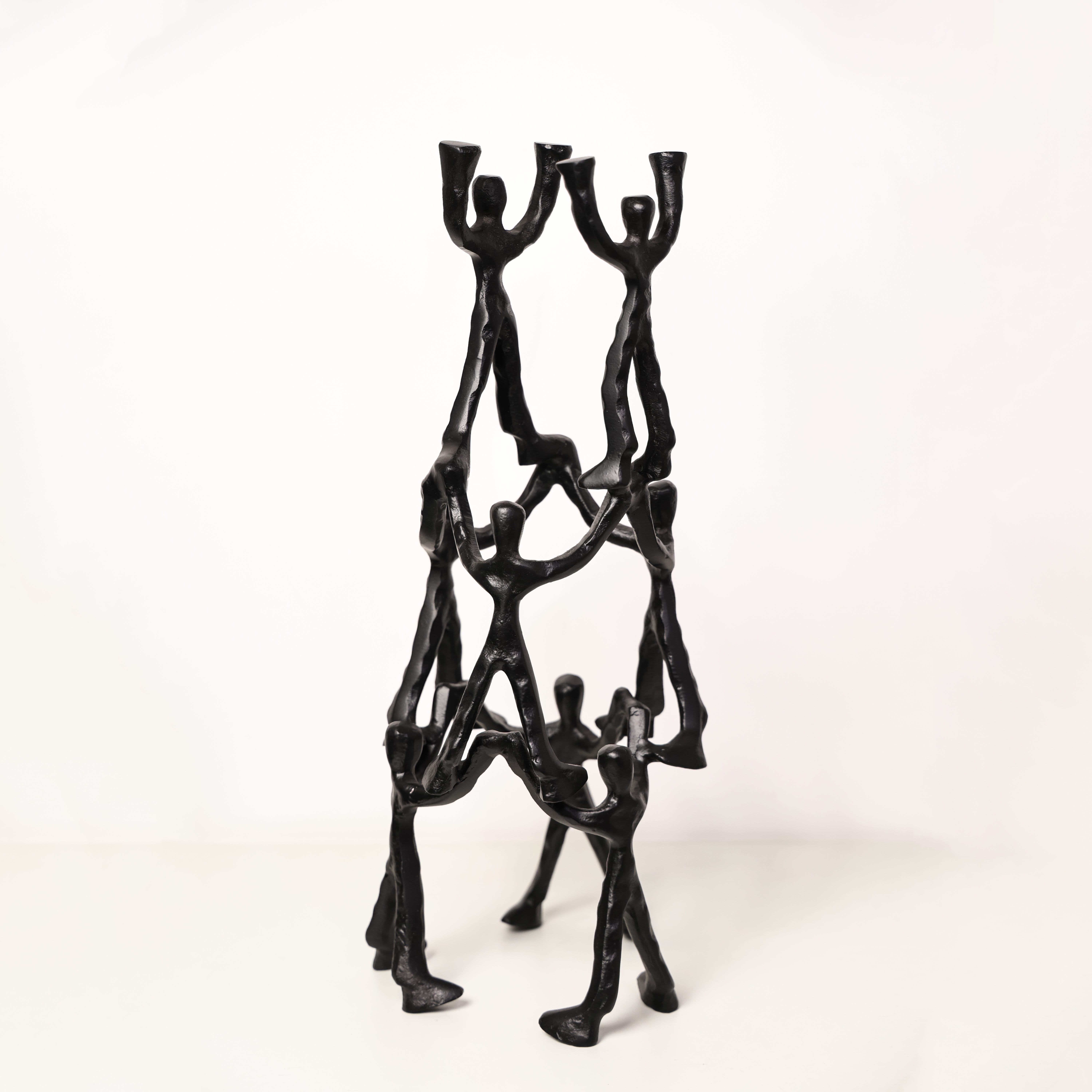 Acrobat Figures Sculpture