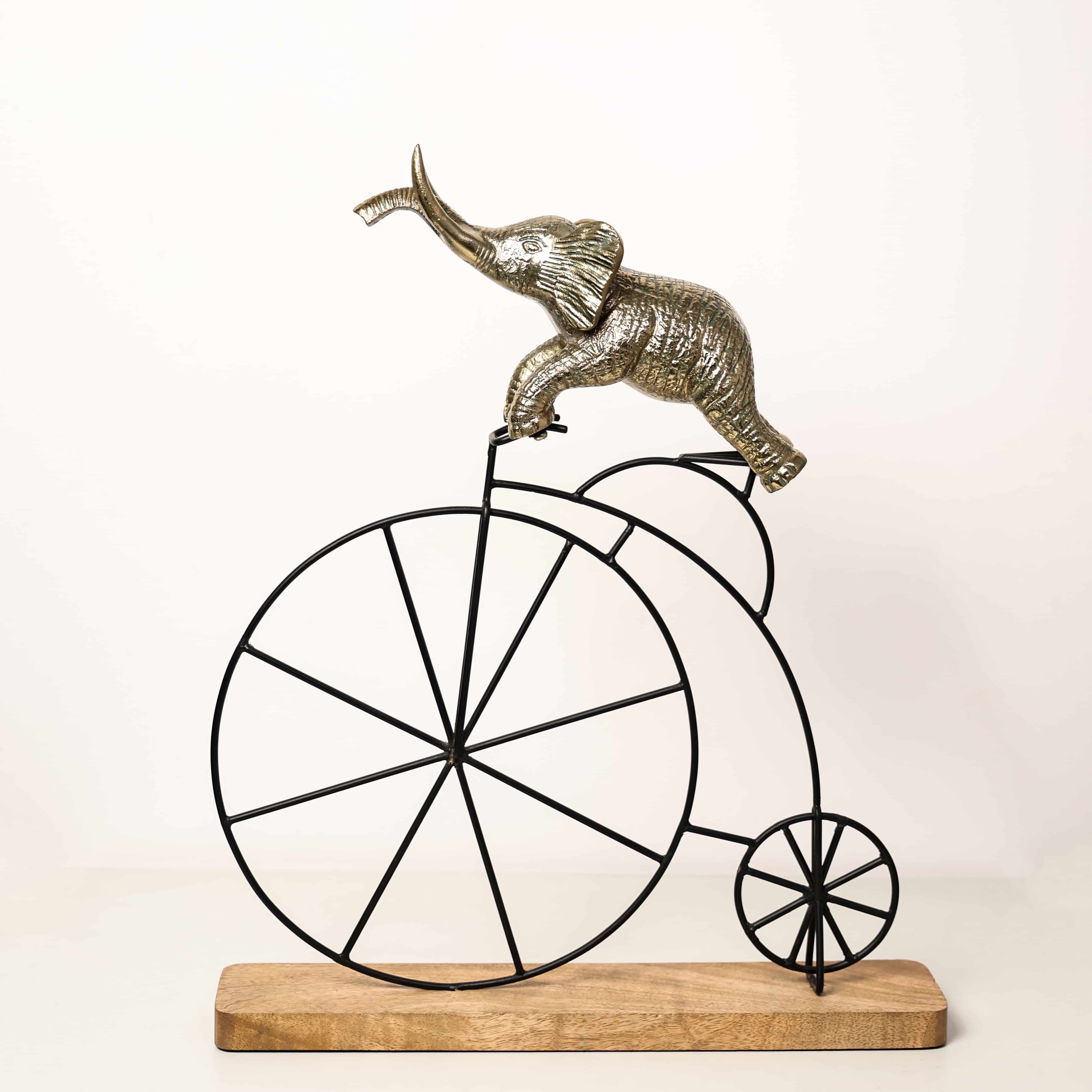 Elephant on cycle