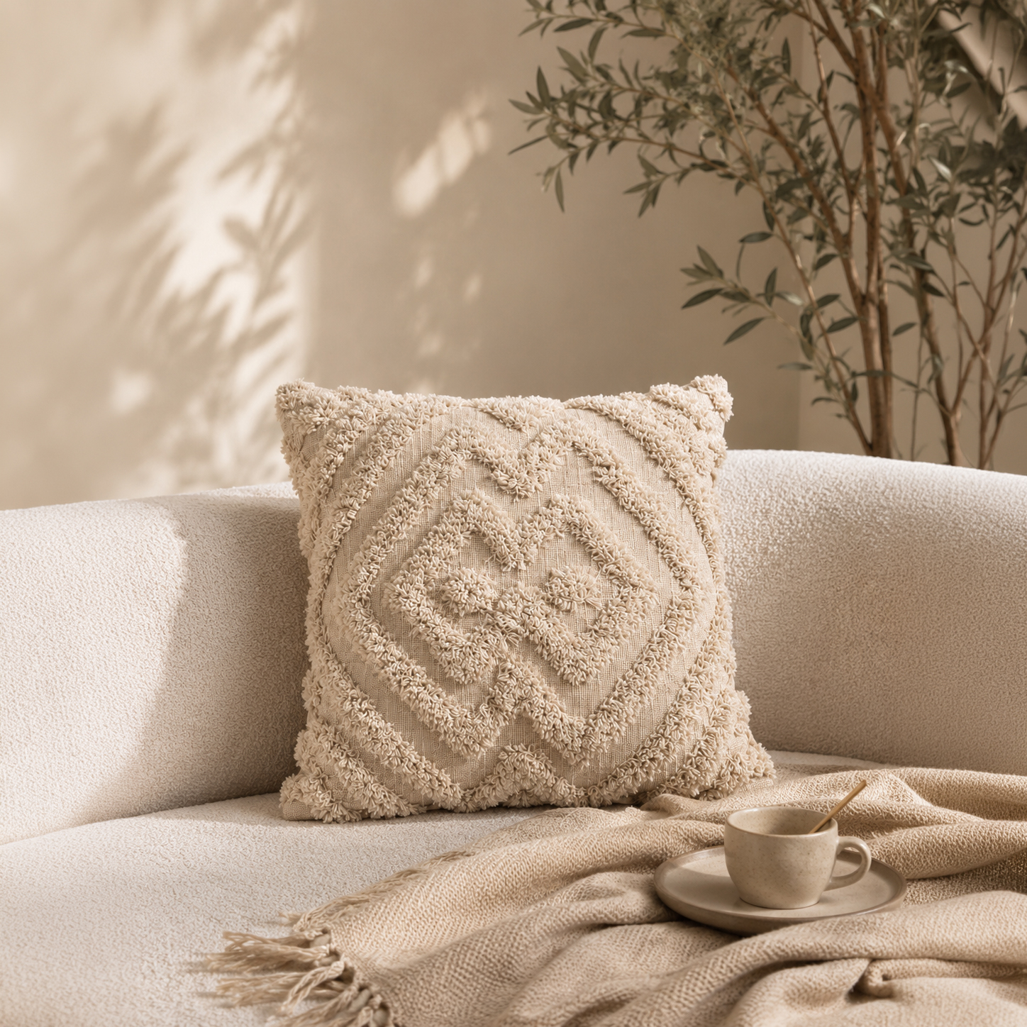Woven Geometry Cushion