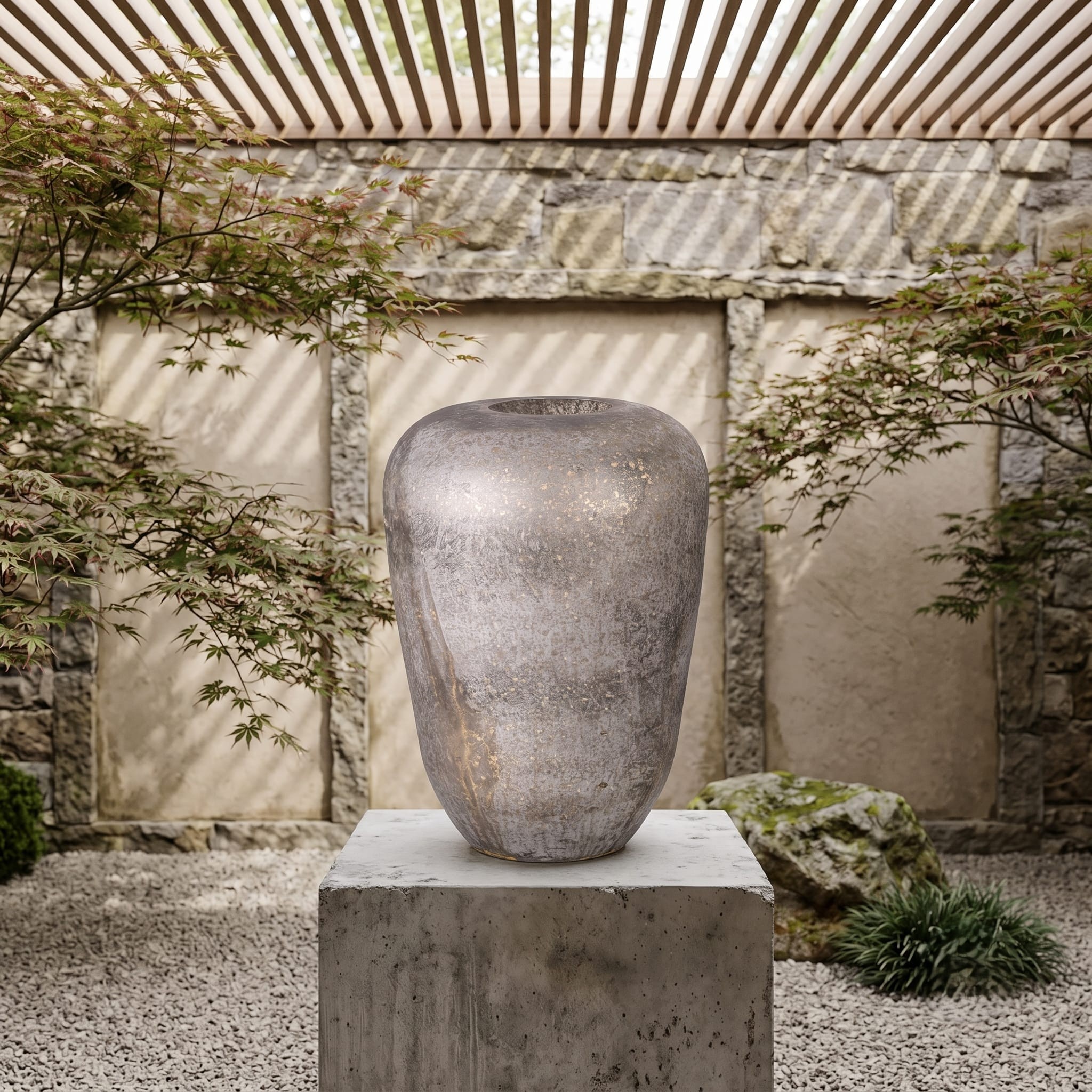 Stone Whisper Vase