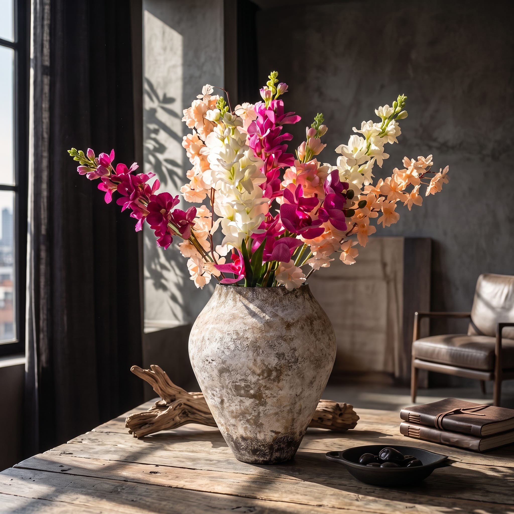 Ivory Ridge Vase