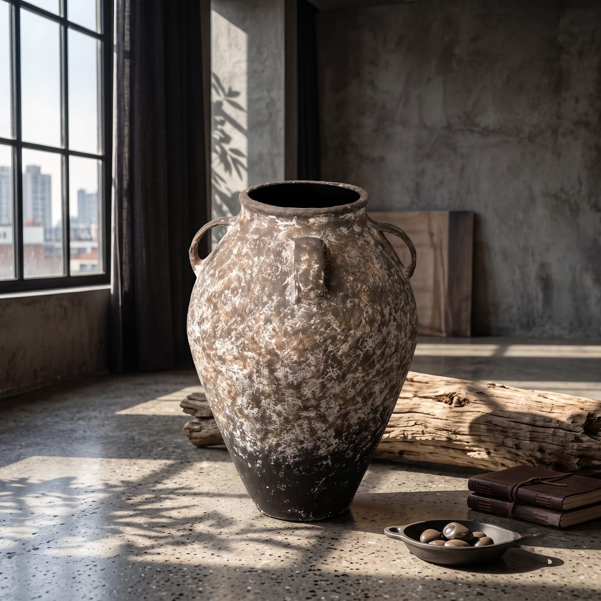 Obsidian Vase