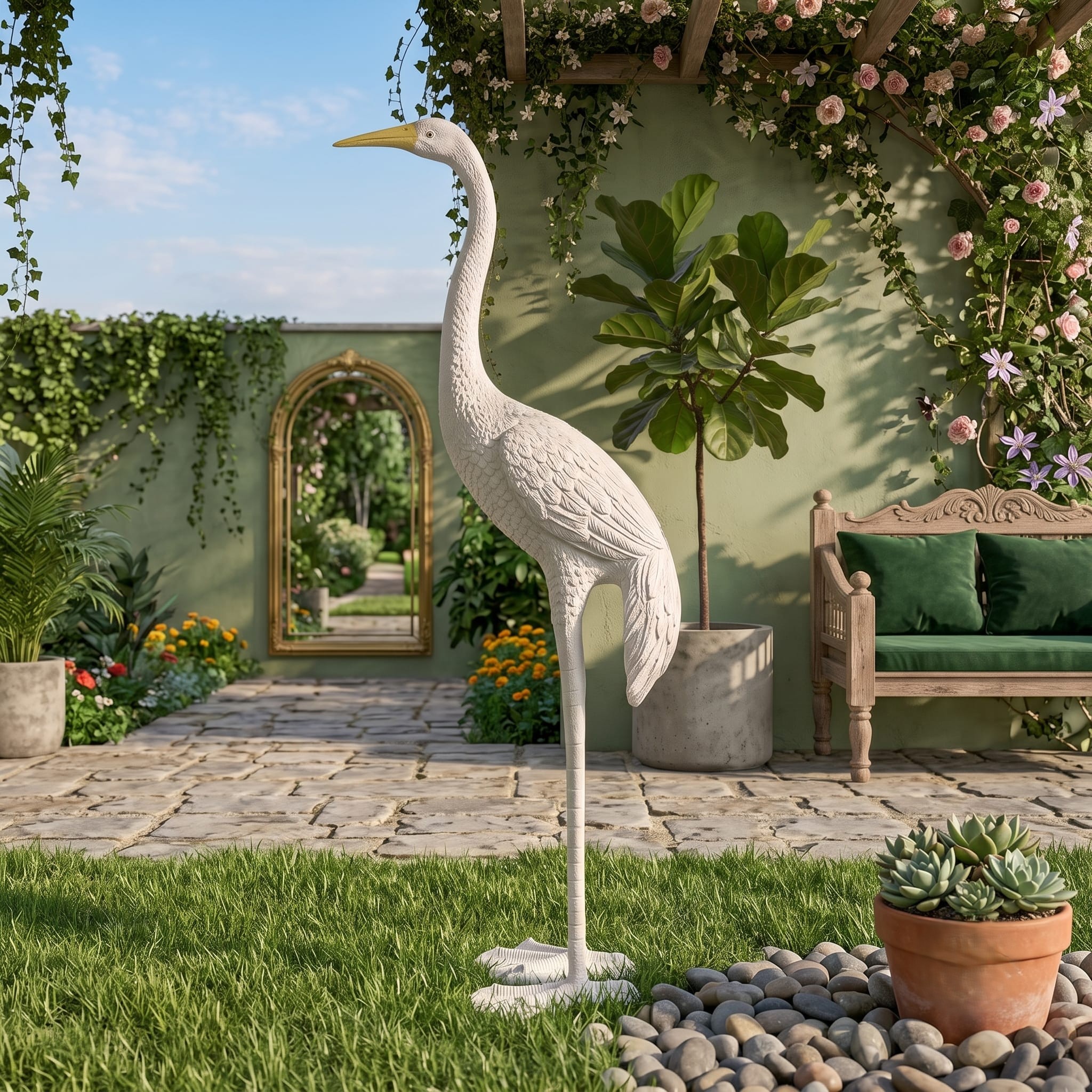 Camellia Flamingo Set